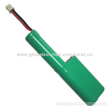 NiMH Battery, 3.6V Voltage, 2,200mAh Capacity, 300 Cycles Lifespan